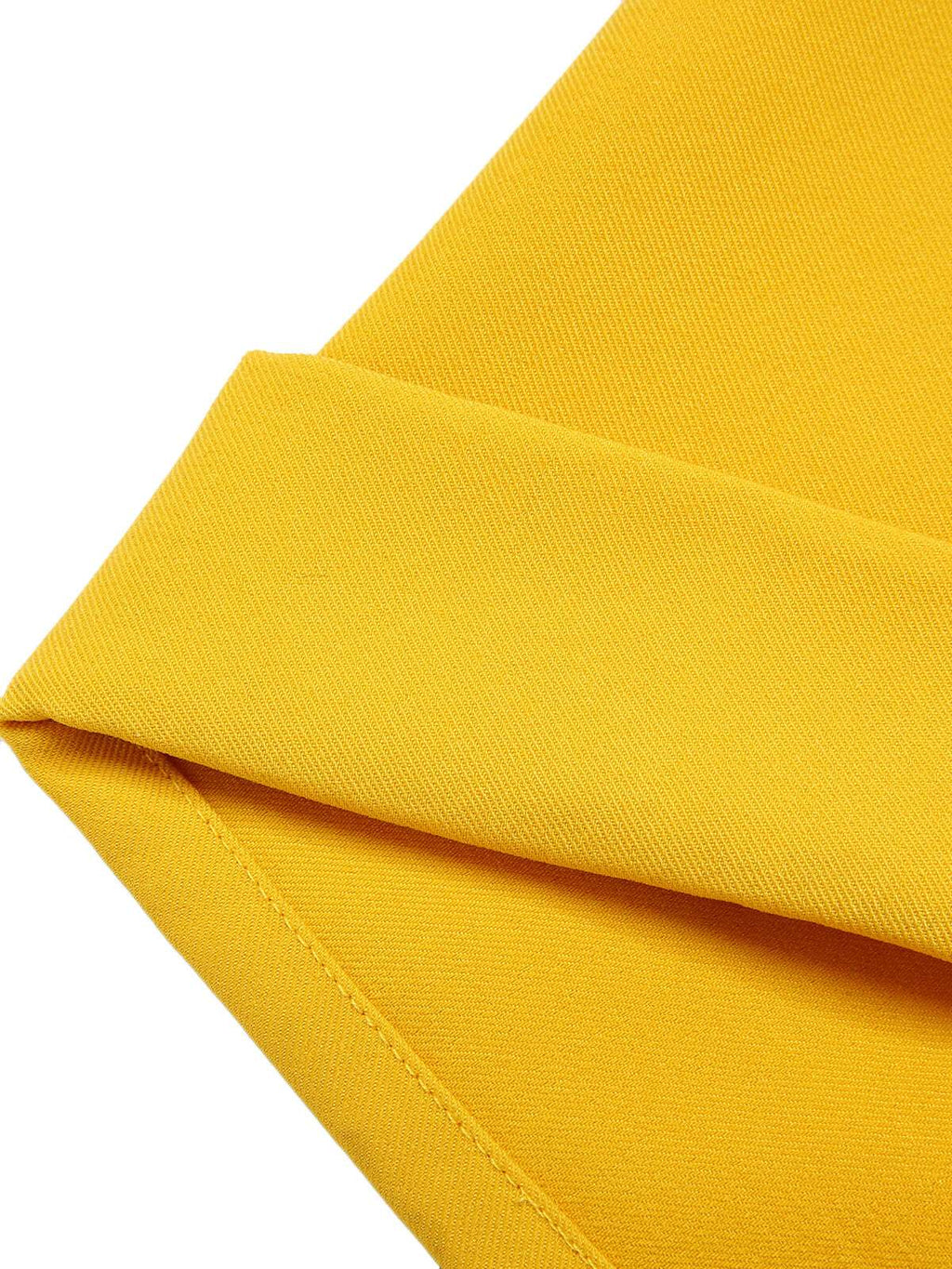 [Pre-Sale] 1950s Yellow White Blue Striped Lapel Romper