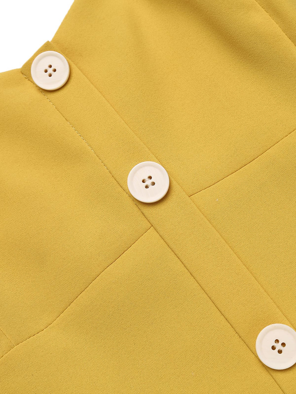 Yellow 1950s Romper & White Floral Skirt